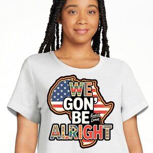 Black History Juneteenth USA Flag African Pattern Kendrick Lamar Reference Shirt